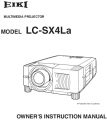 Icon of LC-SX4LA Owners Manual